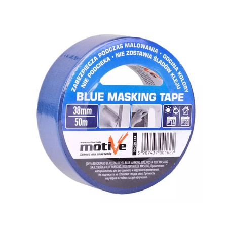 Taśma malarska BlueMaskingTape 38mm/50m 20314 Motive