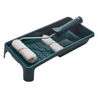 Zestaw malarski: kuweta 150x290 + rękojeść 6/100 + 2xmikrofaza 100mm S-38917 STALCO