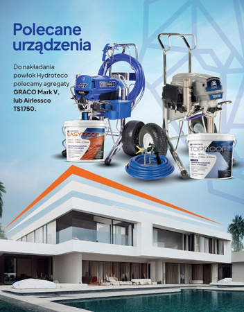 Płynna folia dachowa 15kg szara do ręcznej aplikacji EasyRoof HYDROTECO