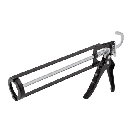 Pistolet wyciskacz do mas silikonowych 240mm szkieletowy PERFECT S-73001 STALCO