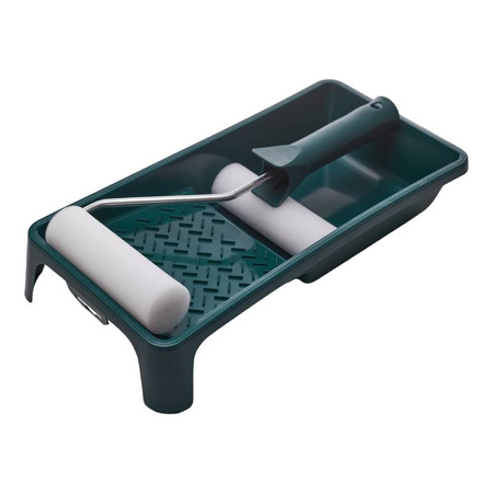 Zestaw malarski: kuweta 150x290 + rękojeść 6/100 + 2xmoltopren110mm S-38919 STALCO