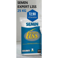 Zestaw 40 sztuk - gładź maszynowa worek 25kg do wnętrz EXPERT LISS SEMIN