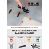 System poziomowania płytek 50 klin + 100 klips 1mm / K.4 6357 SOLID