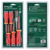 Wkrętaki elektrotechniczne 6 elementów (5 x STAL S2 + tester 1000V) S-12280 STALCO