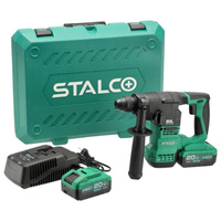 Zestaw młotowiertarka RHS20-18BL 2x 4Ah 20V S-VOLT S-97325 STALCO