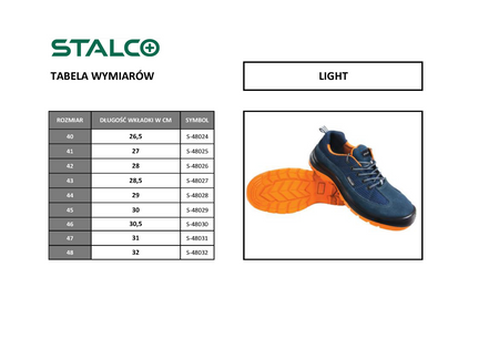 Półbuty skórzane LIGHT O1 STALCO