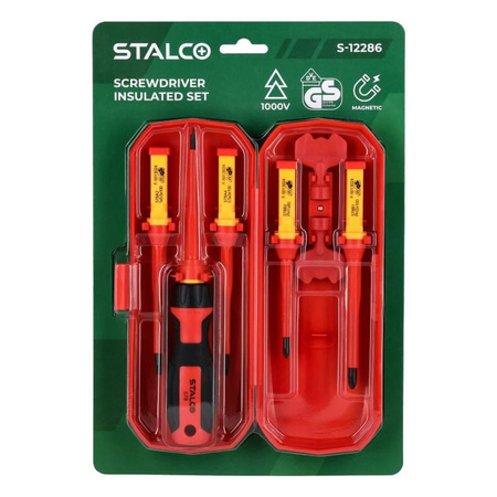 Wkrętaki elektrotechniczne 8 elementów (STAL CRV 1000V) S-12286 STALCO