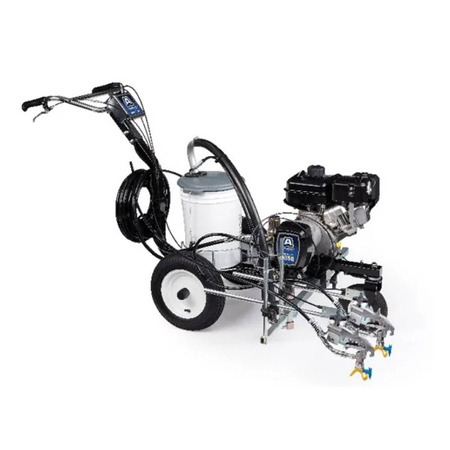 Malowarka drogowa S&S 3350SP 25M232 AIRLESSCO