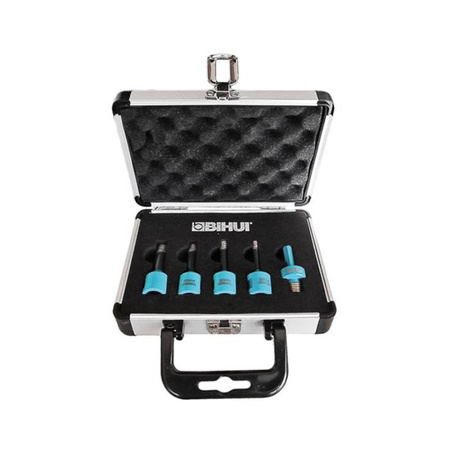 Zestaw 5 otwornic diamentowych M14 DBDMK5 BIHUI