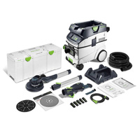Zestaw: szlifierka przegubowa + odkurzacz LHS 2 225 EQI/CTL 36-Set PLANEX 578424 FESTOOL