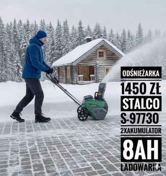 Zestaw do odśnieżania - odśnieżarka S + akcesoria STALCO